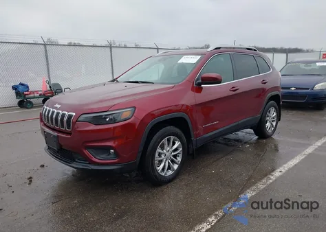 2021 Jeep Cherokee Latitude Plus 4X4 z USA, uszkodzony, nr VIN 1C4PJMLB6MD216448